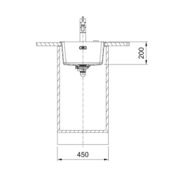 Franke Farbspülen und -becken -Maris MRG 110-37-