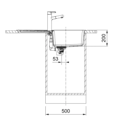 Franke Farbspülen und -becken-Franke Centro CNG 611-86-