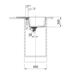 Franke Farbspülen und -becken -Franke Centro CNG 611-62-