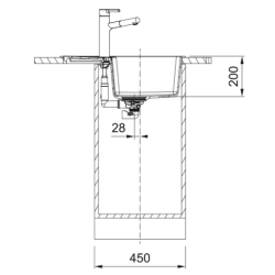 Franke Farbspülen und -becken-Franke Centro CNG 611-62-