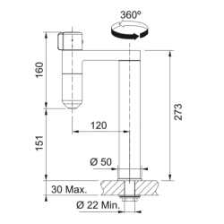 Franke Funktions Armaturen-120.0621.311-
