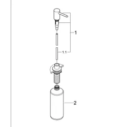 Grohe 40536000 Spülmittelspender Contemporary