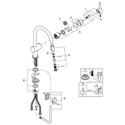 Grohe Armaturen und Becken-32918000-