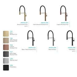 Gessi 60014-239-707-708-299 Semi-Pro Einhebel-Küchenmischer |