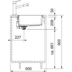Franke Spülen und Becken-Maris MRX 210-55-