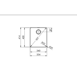 Suter Becken-Suter Daneo DAN 34F/7 40 cm-Suter Material: