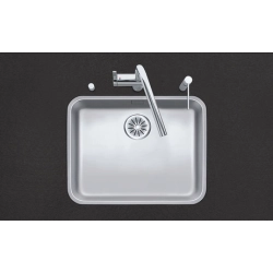 Suter Becken-Suter Silver Star SIL 55IF/12 Flächenbündige-Spüle