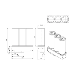 Bora Zubehör-BORA Luftreinigungsbox ULB3X-