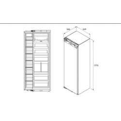 Bora-Freeze congélateur encastrable Bora avec raccord d‘eau