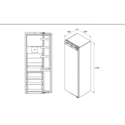 Bora-Cool réfrigérateur encastrable BORA équipé d‘un