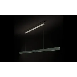 Bora-Horizon Pendelleuchte fix - moosgrün-