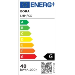 Bora-Horizon Pendelleuchte fix - roségold-