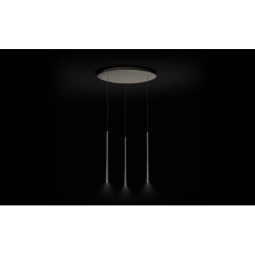 Bora-Stars lampe à suspension 3-lampes à disposition circulaire