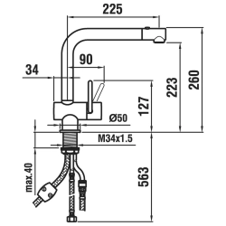Laufen -Twin HF989683427001-