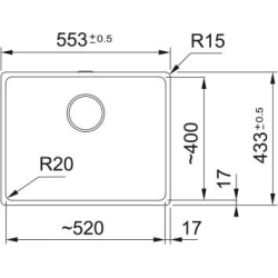 Franke Farbspülen und -becken -Maris MRG 210-52-