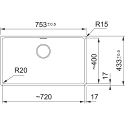 Franke Farbspülen und -becken-Maris MRG210-72-