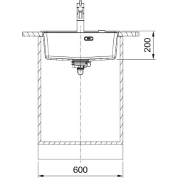 Franke Farbspülen und -becken-Maris MRG 610-52-