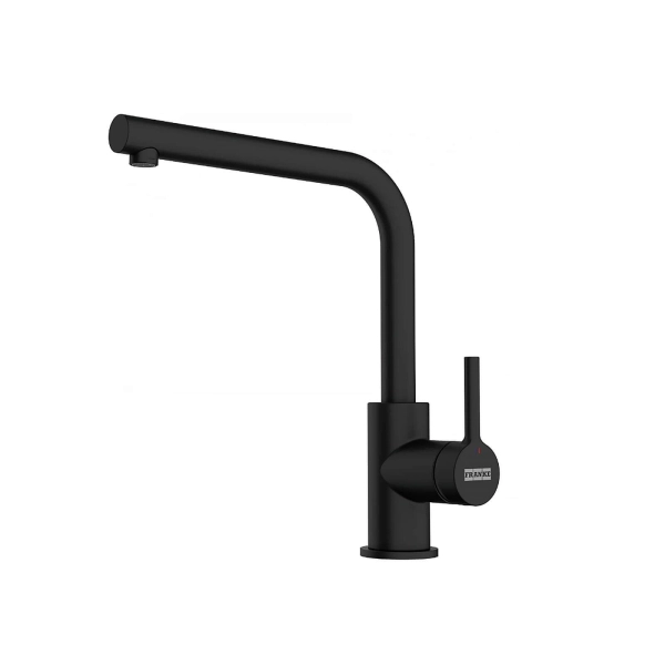 Franke Armaturen und Seifenspender-Lina L Noir Mat-