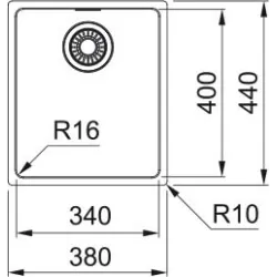 Franke Spülen und Becken -Maris MRX 110-34-