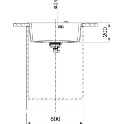 Franke Farbspülen und -becken-Maris MRG 610-54-