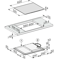 Miele -KM 7361 FL-
