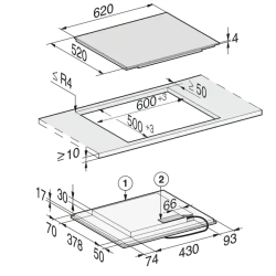 Miele -KM 7464 FL-