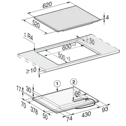 Miele -KM 7464 FL-