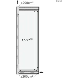 Miele -FNS 7774 D-Bandung (Türanschlag): rechts, links