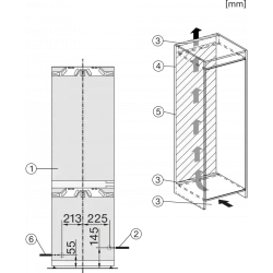 Miele -KFN 7795 C-Bandung (Türanschlag): rechts, links