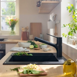 Hansgrohe Zesis M33 Küchenarmatur, ausziehbar, schwenkbar
