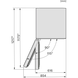 Miele -Kopie von FNS 4782 D Obsidianschwarz matt-