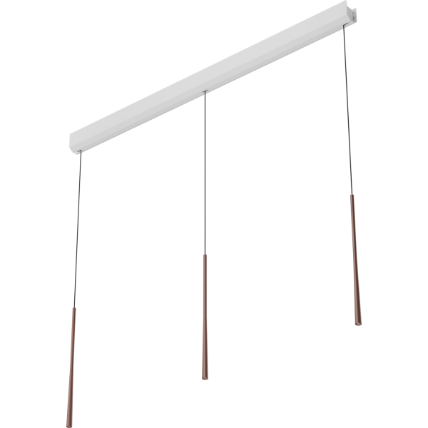Bora Stars Pendelleuchte 3-fach linear roségold - Nettoland