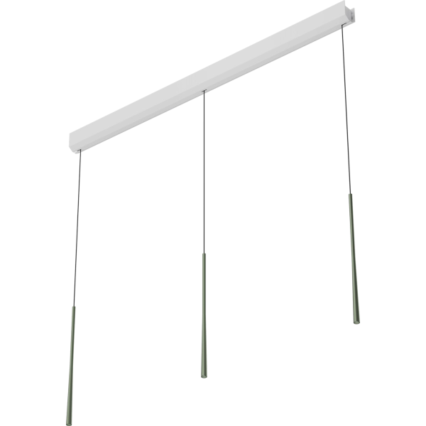 Bora Stars lampe suspension 3-lampes vert mousse - Nettoland