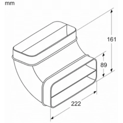 Bosch Zubehör -17005034 - HEZ9VDSB2-