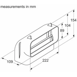 Bosch Zubehör -17005035 - HEZ9VDSB3-