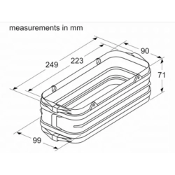 Bosch Zubehör -17005038 - HEZ9VDSS1-