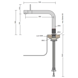 Quooker -Front Edelstahl-Quooker Variante: pro3, combi, combi+