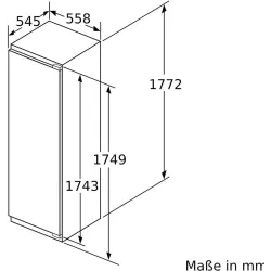 Bosch-KIF81PFE0 Serie | 8 Einbau-Kühlschrank-