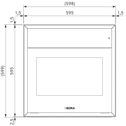 Bora -Dampfbackofen FlexBackofen xBo-