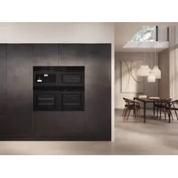 Miele-CVA 7845-60 CH Obsidianschwarz matt-