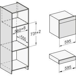 Miele-DGC 7865-60 XXL Obsidianschwarz matt-