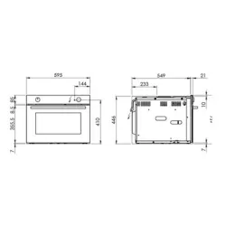Samsung NQ5B4553FBK-U3 Backofen mit Mikrowelle BM360