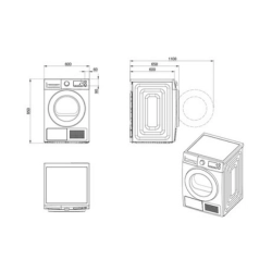 Samsung -DV80CGC2B0TE/WS-