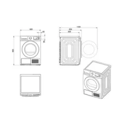 Samsung -DV80CGC2B0TE/WS-