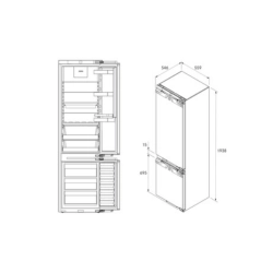 Bora C194KG Einbaukühlschrank | Nettoland