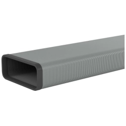 V-ZUG Zubehör -Luftkanal Metall flexibel B 222mm / H 89mm / L