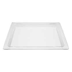 V-ZUG Zubehör -Glasschale gehärtet, B × T × H: 430 × 345 × 25
