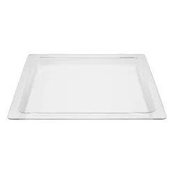 V-ZUG Zubehör -Glasschale gehärtet, B × T × H: 430 × 345 × 25