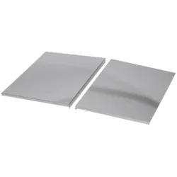 V-ZUG Zubehör-Paroi latérale protection chrom 350mm (2 pces)-