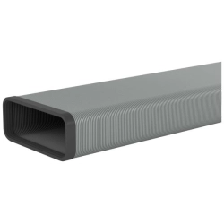 V-ZUG Zubehör -Luftkanal Metall flexibel B 222mm / H 89mm / L